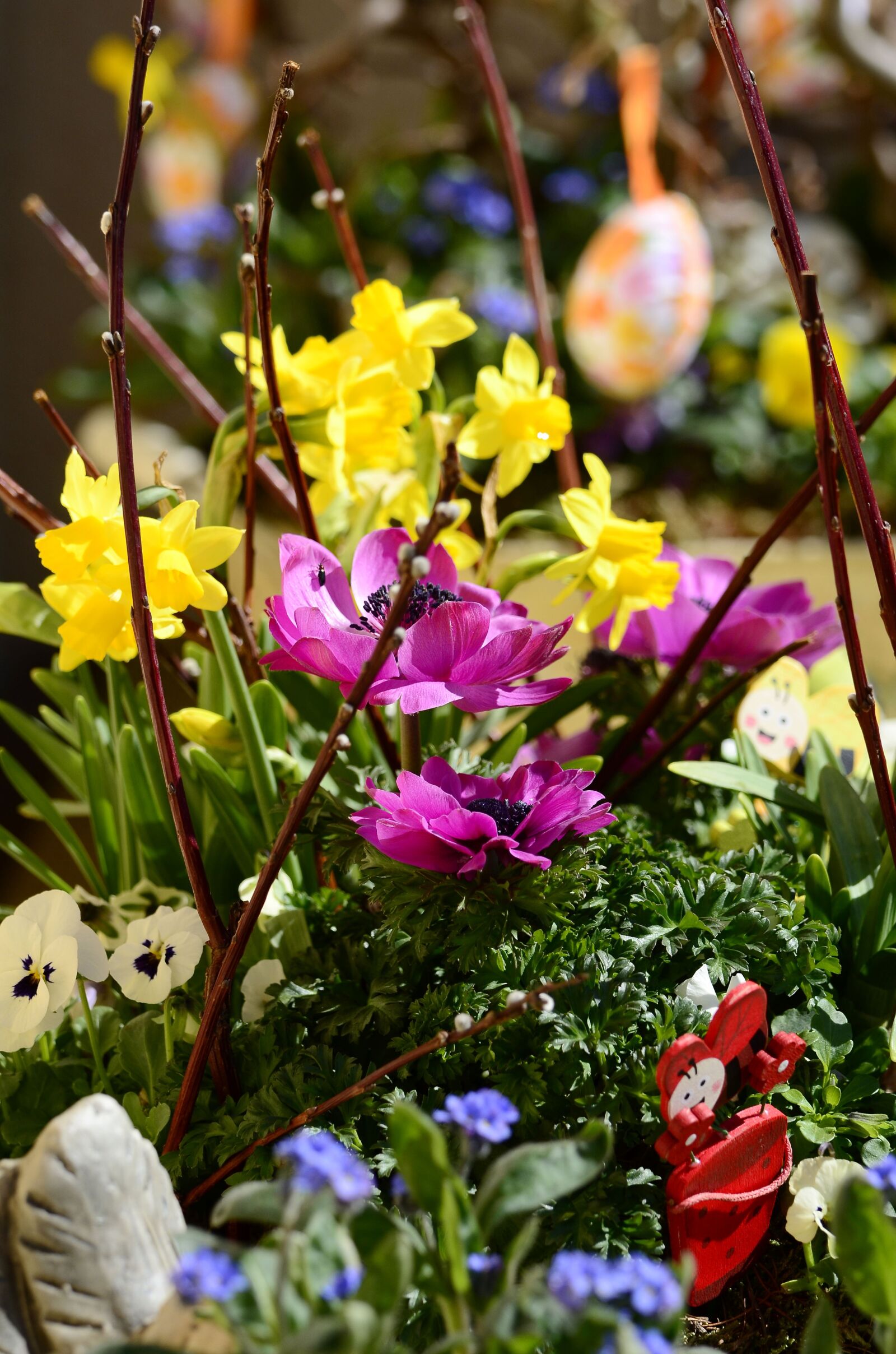 Nikon D7000 sample photo. Decoration, floral arrangement, easter photography