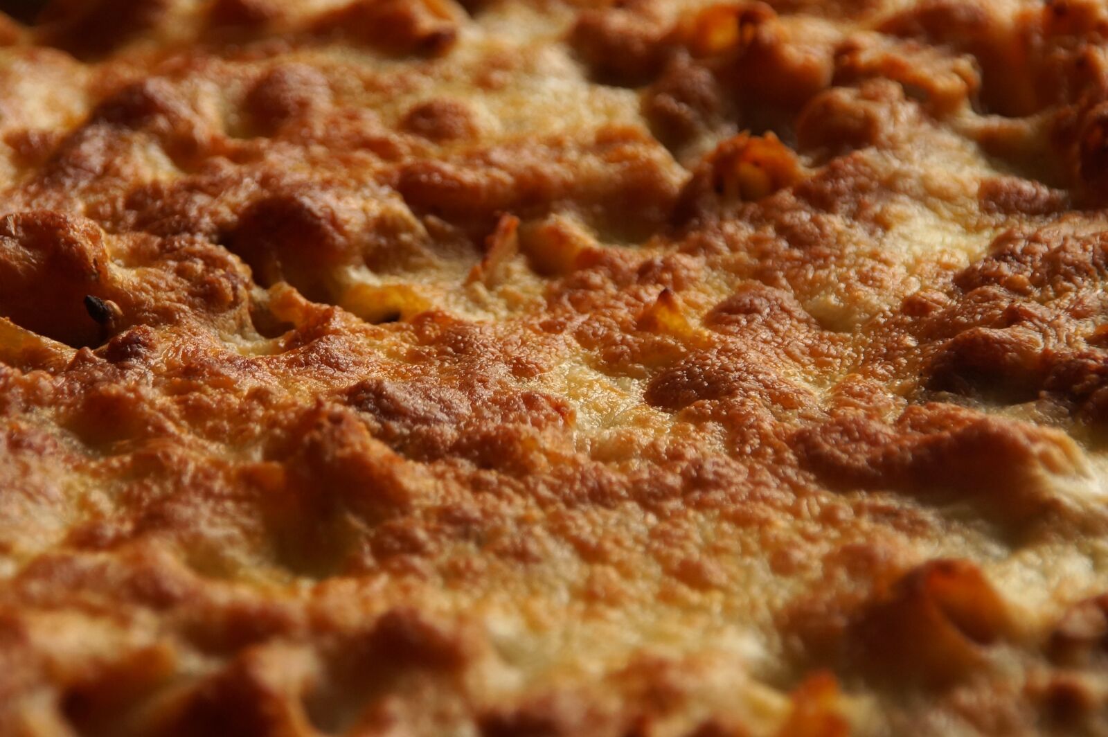 Sony SLT-A57 sample photo. Baked ziti, close up photography