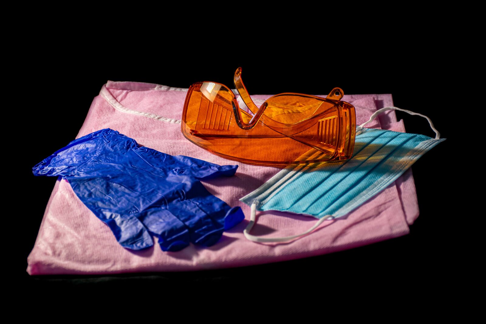 Nikon D5600 sample photo. Face mask, protective glasses photography