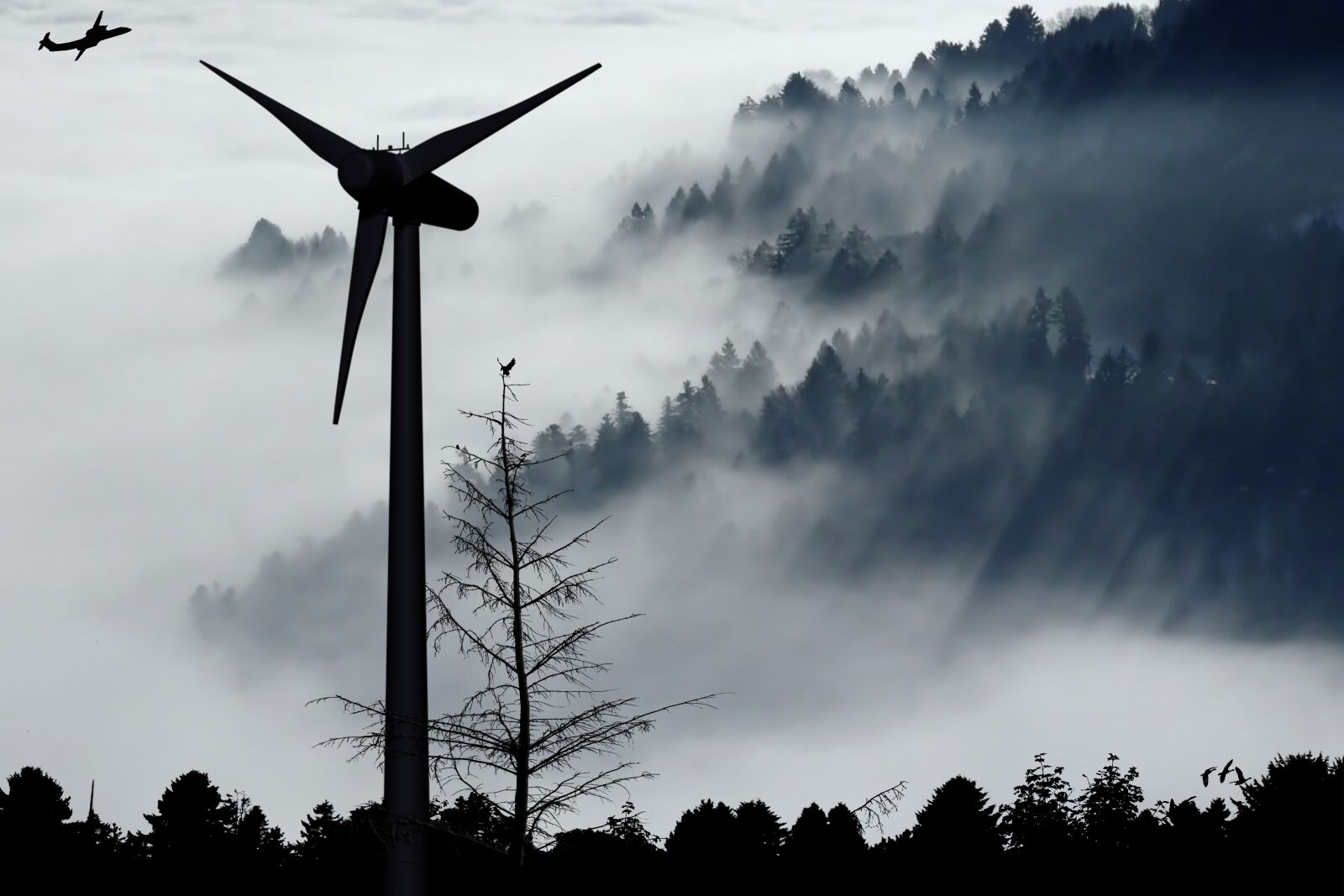 Nikon D7200 sample photo. Pinwheel, wind turbine, energy photography