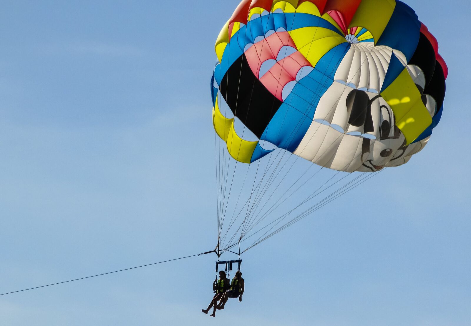 Canon PowerShot SX400 IS sample photo. Parachute, paragliding, balloon photography