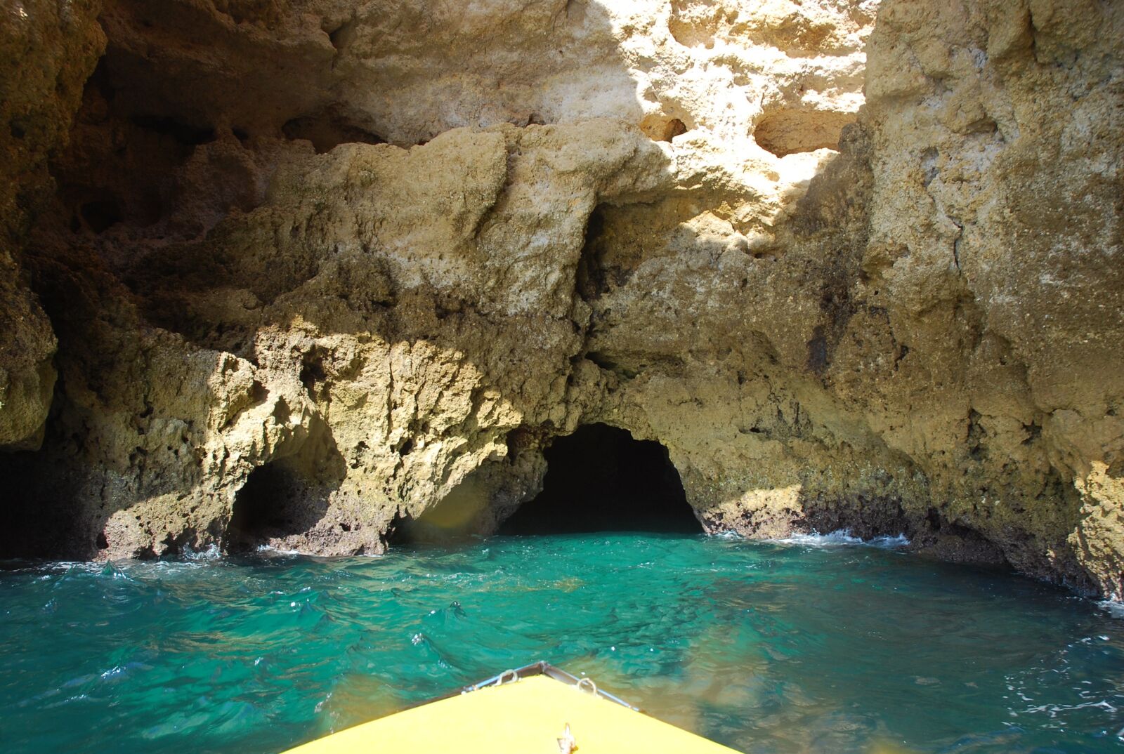 Nikon D80 sample photo. Rock, cave, sea photography