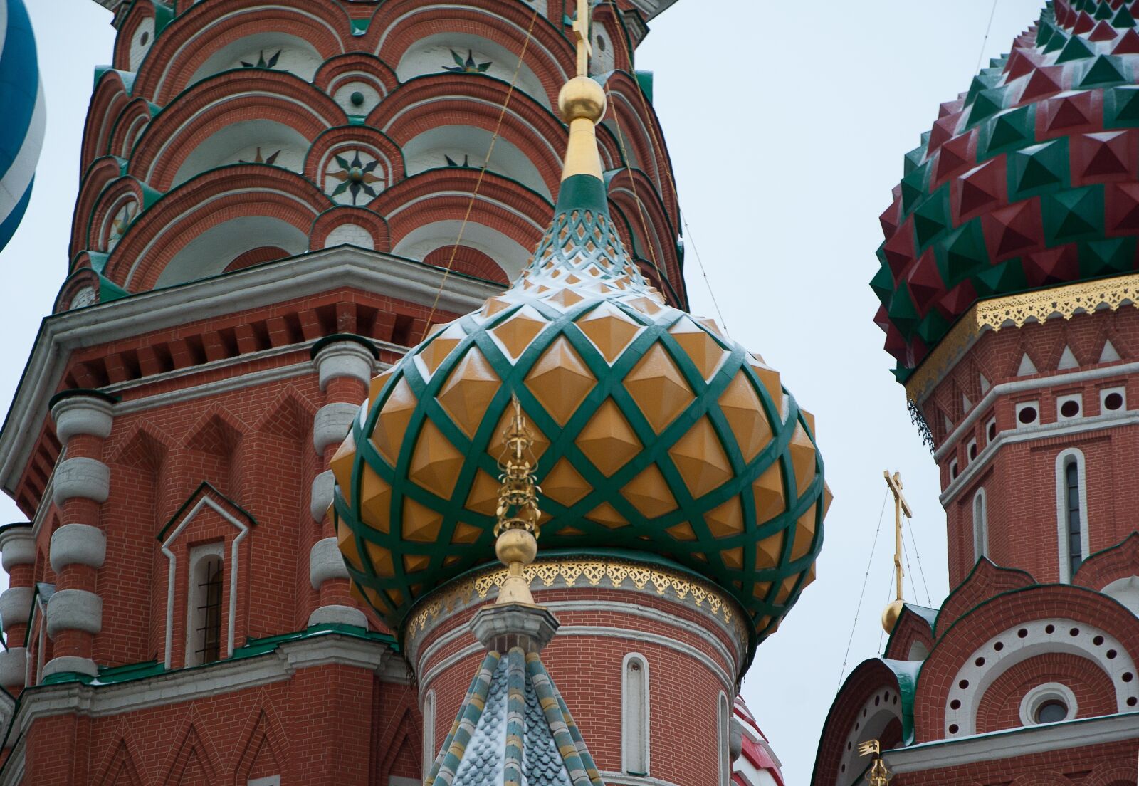 Pentax K10D sample photo. Moscow, red square, dome photography
