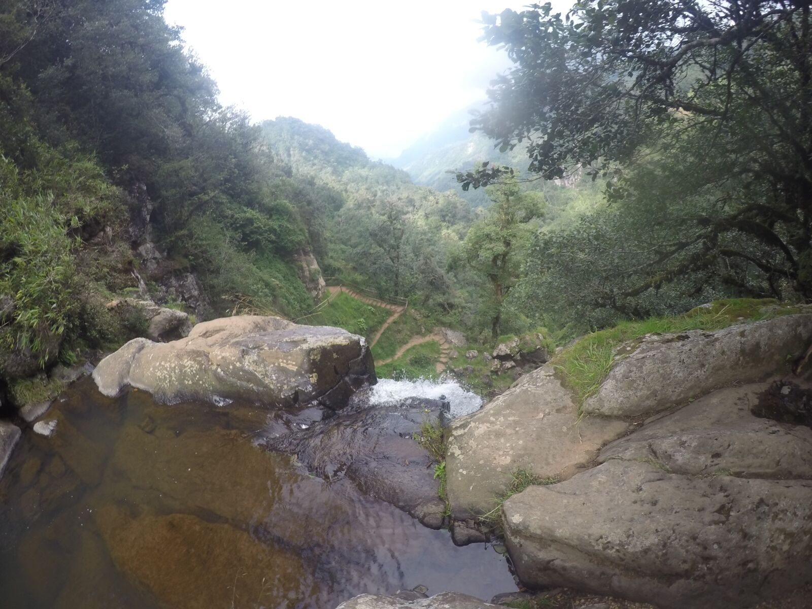GoPro HERO4 Silver sample photo. Waterfall, landscape, mountains photography