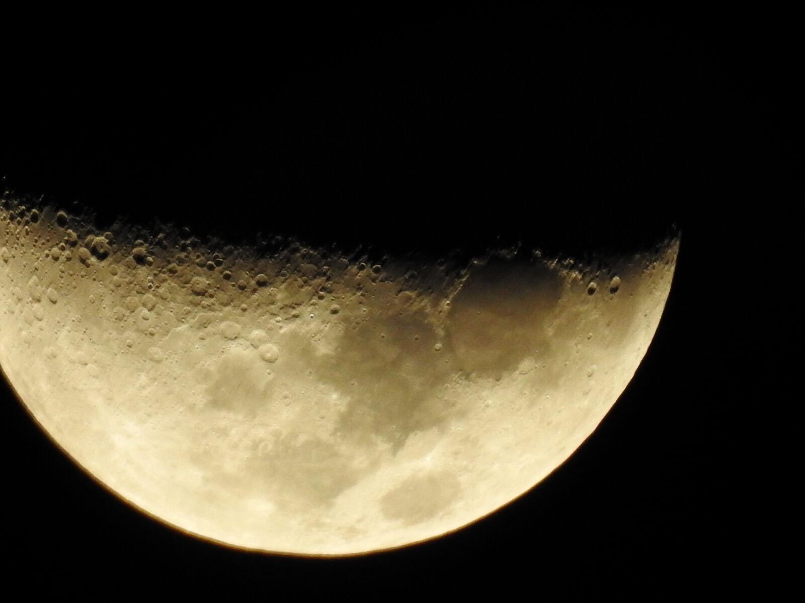 Nikon Coolpix P900 sample photo. Moon, could, close photography
