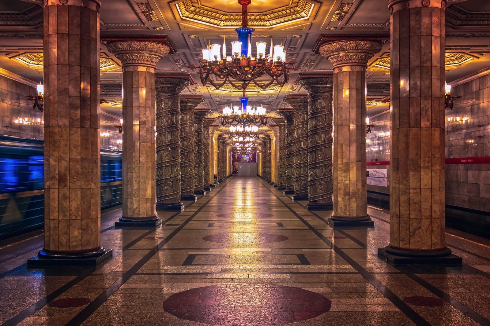 Nikon D3300 sample photo. Metro, railway station, architecture photography