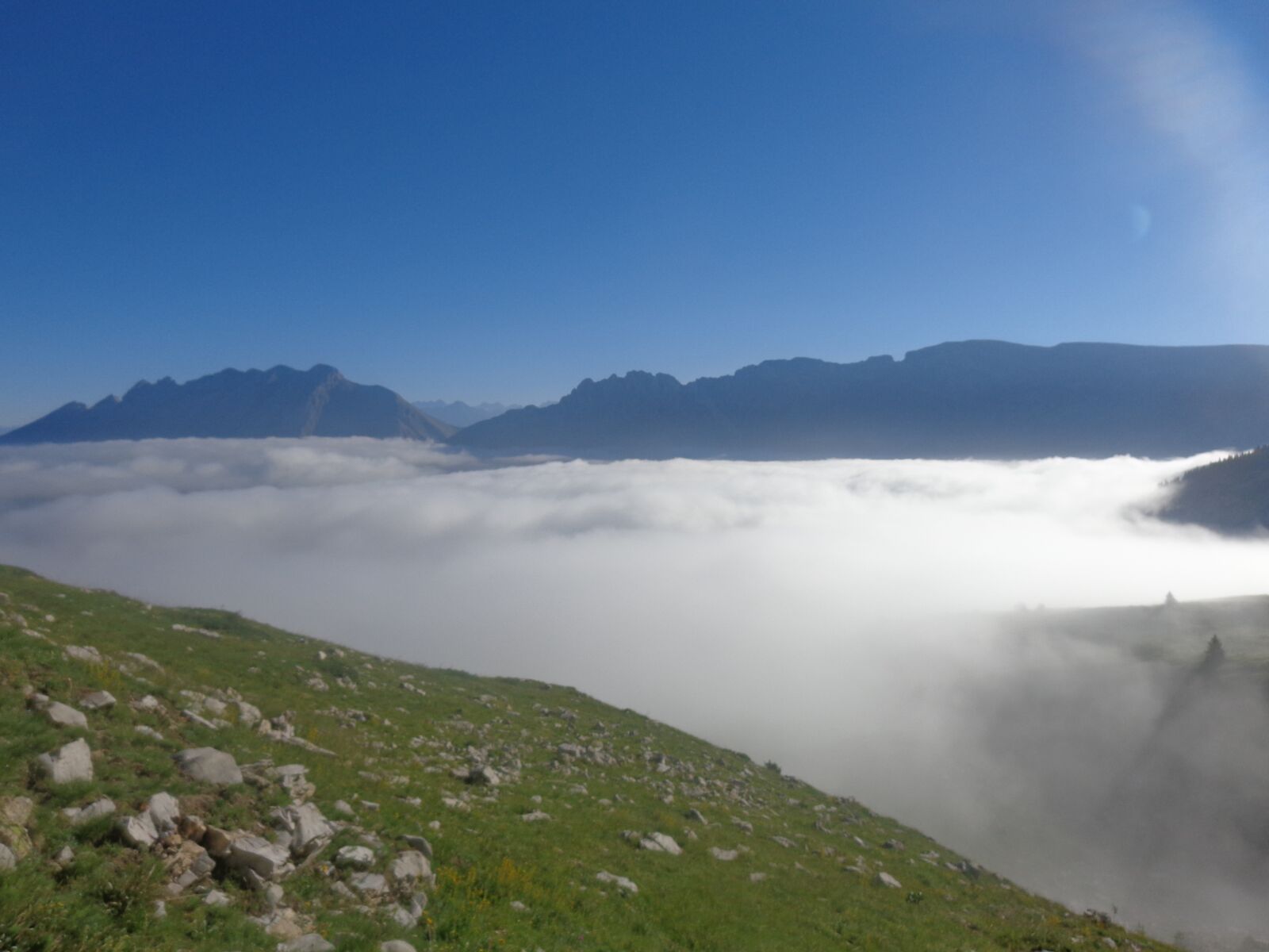 Sony Cyber-shot DSC-H90 sample photo. Cloud, alps, panorama photography