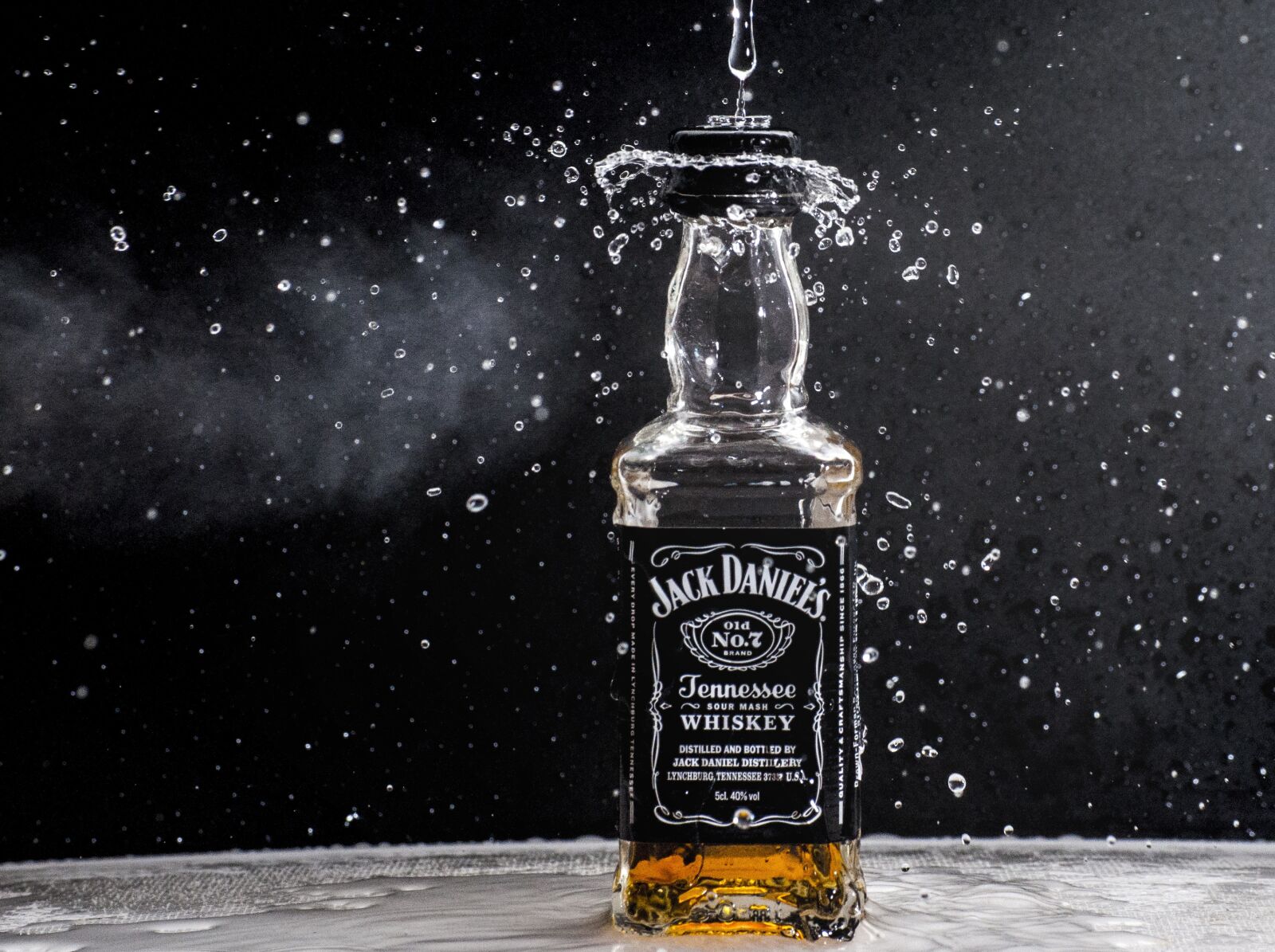 Nikon D5000 sample photo. Bottle, jackdaniels, alcohol photography