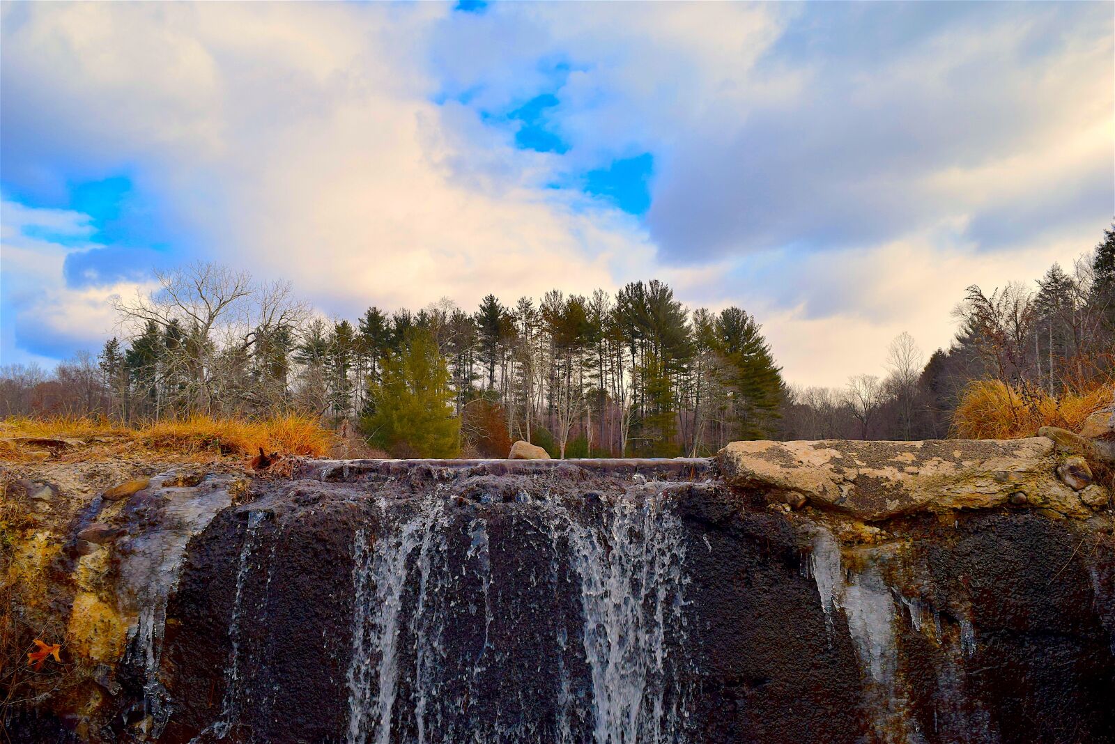 Nikon D3300 sample photo. Winter, ice, water photography