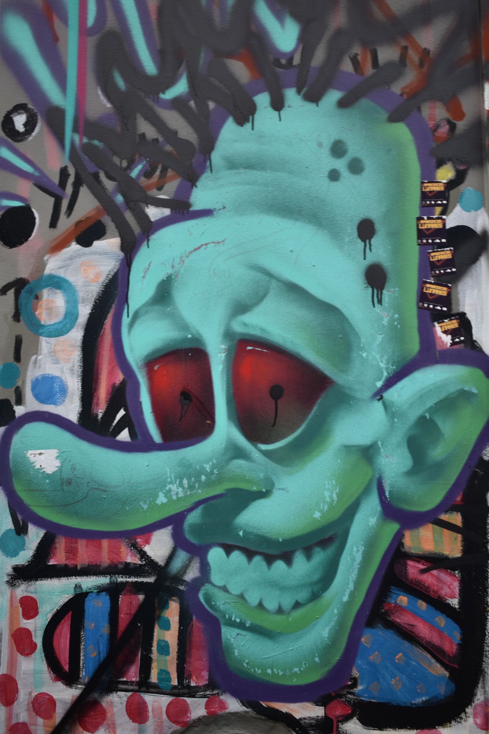 Nikon D5600 sample photo. Graffiti, green, paint photography