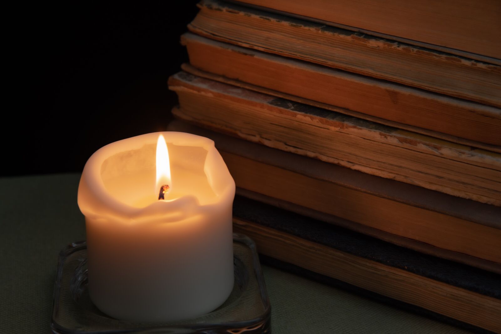 Nikon D750 sample photo. Still life, candle, book photography