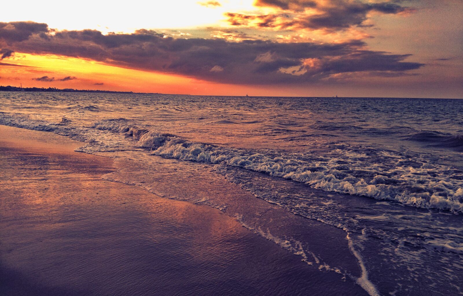 HMD Global Nokia 5 sample photo. Sunset, evening, tanzania photography