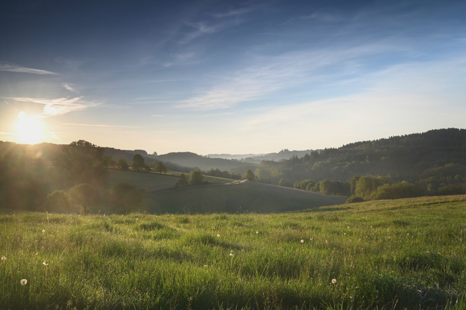Nikon Z6 + Nikon Nikkor Z 24-70mm F4 S sample photo. Sunrise, sun, landscape photography