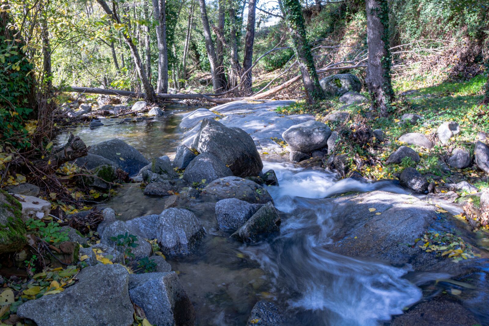 Nikon D7100 sample photo. Brook, water, rocks photography