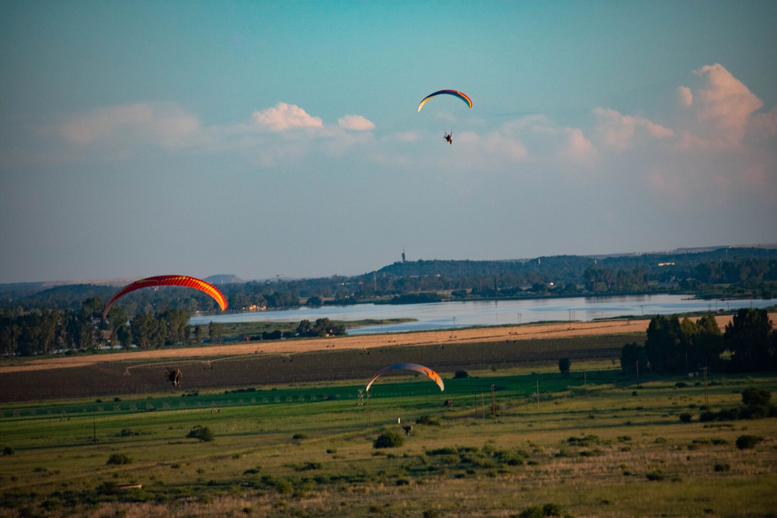 Nikon D3400 sample photo. Paramotor, flight, paragliding photography