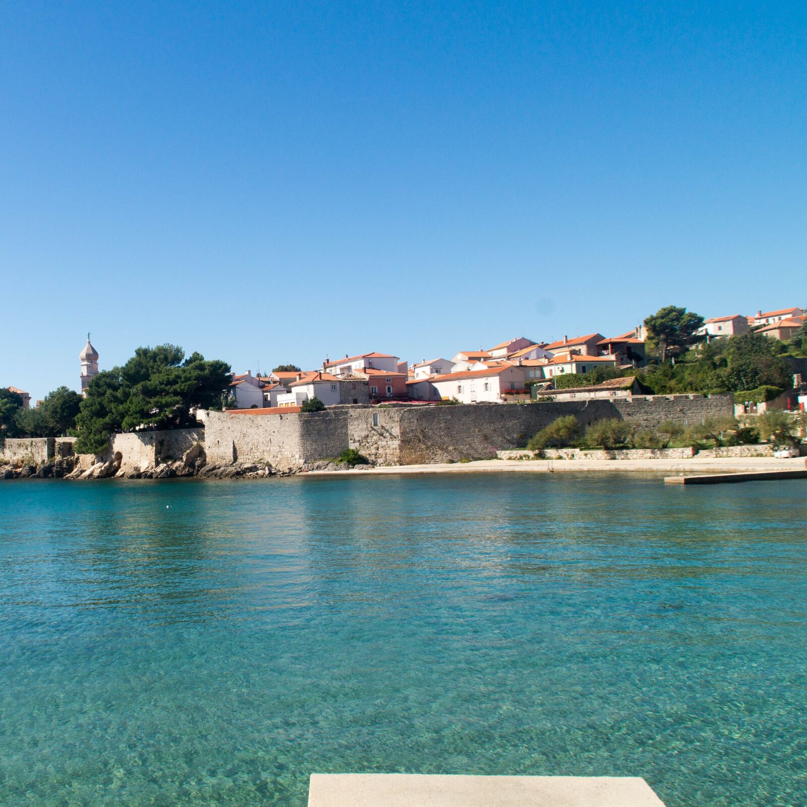 Sony SLT-A58 sample photo. Krk, summer, city photography