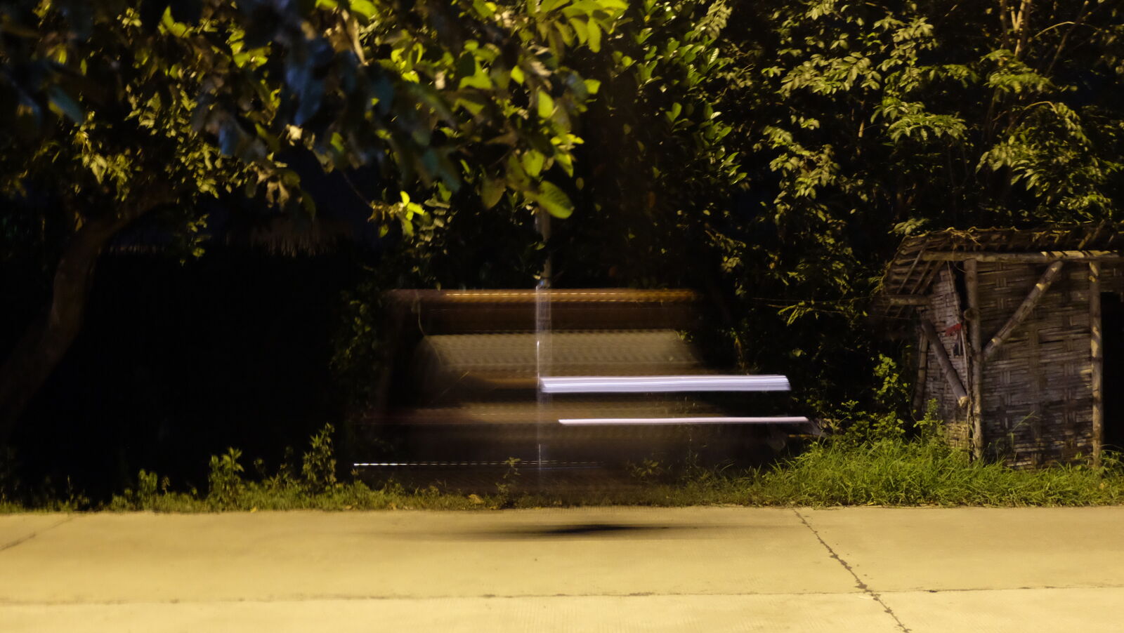Fujifilm X-M1 sample photo. Abstract, long, exposure, night photography