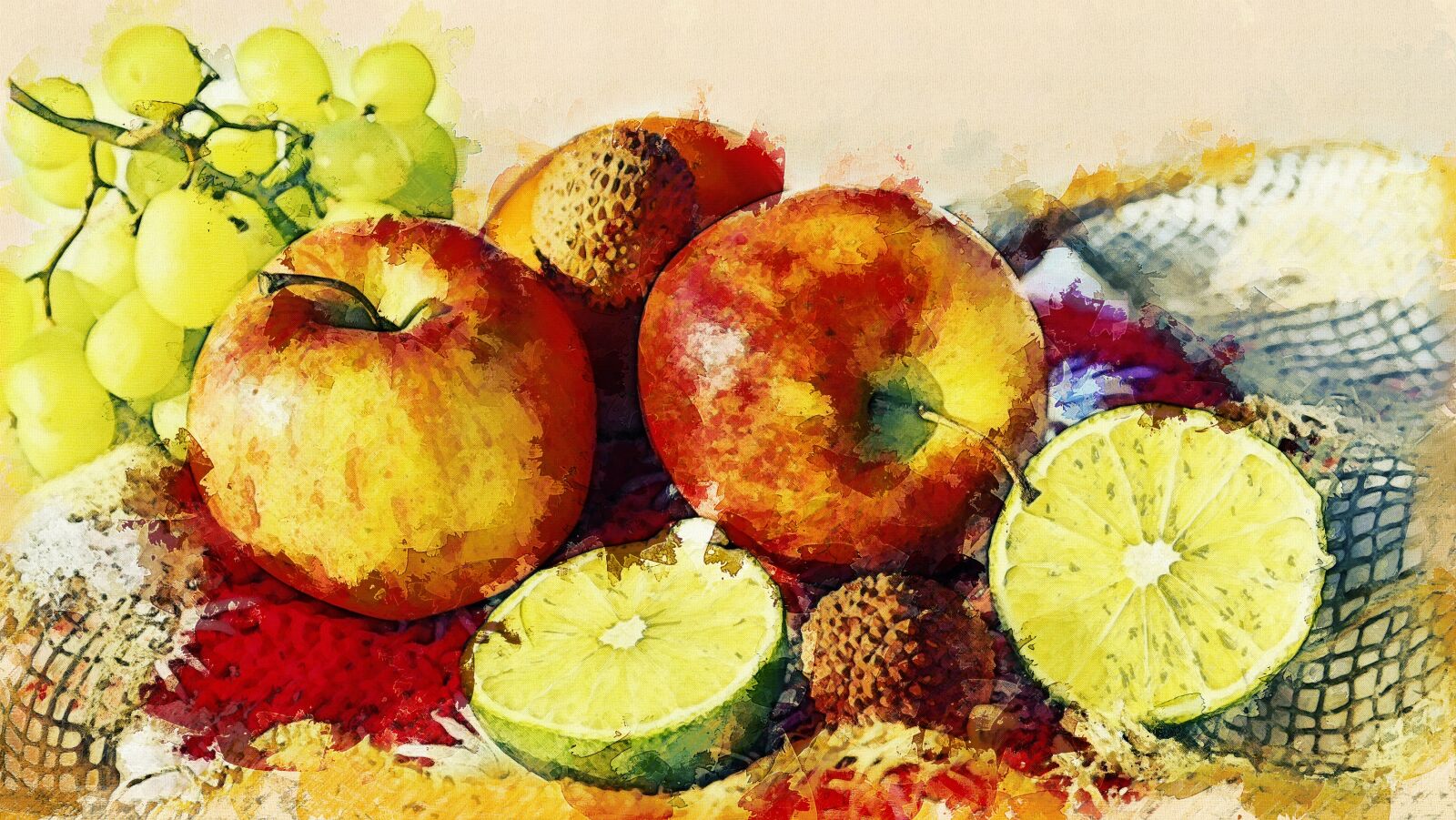 Samsung NX20 sample photo. Fruit, apple, mandarin photography