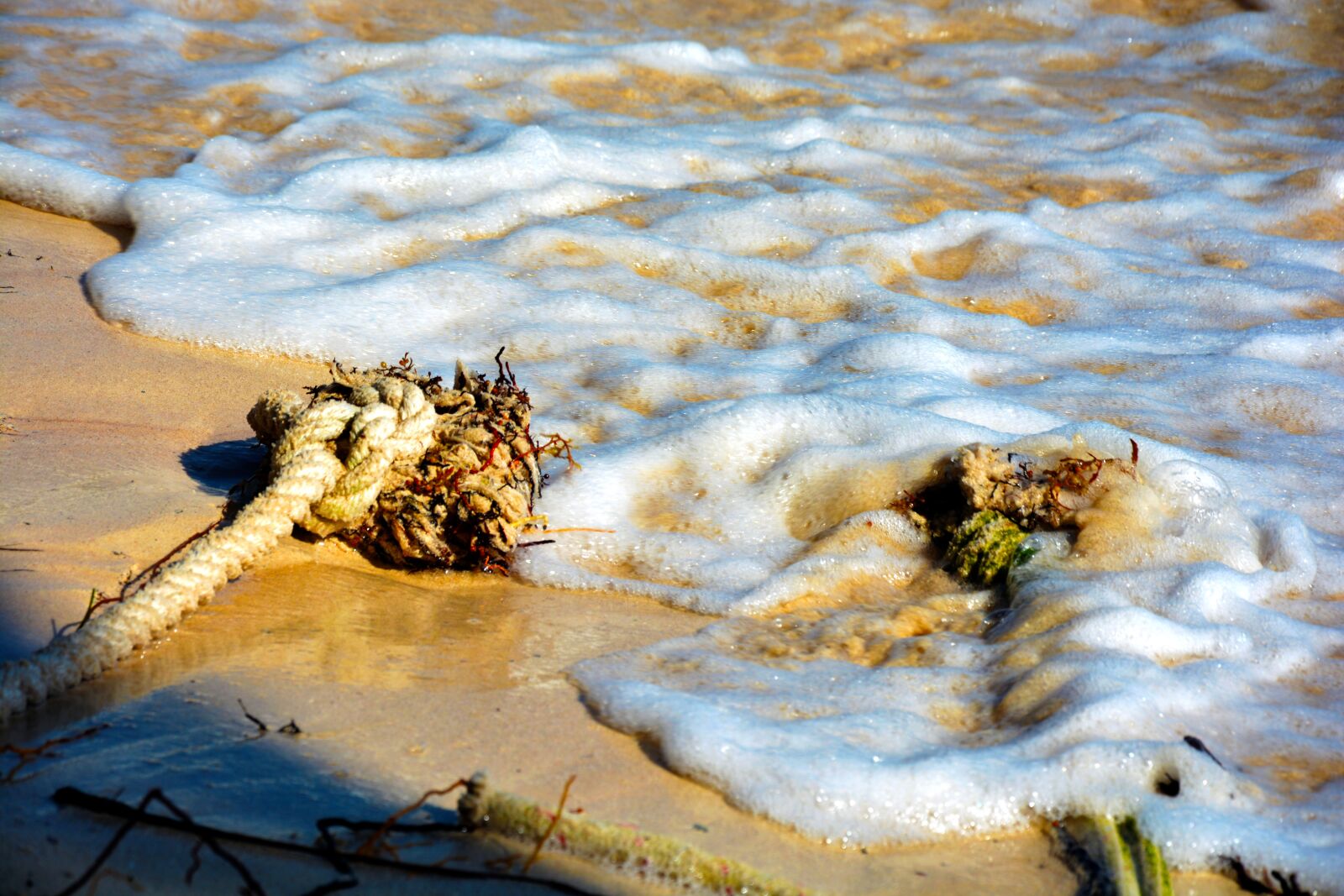 Nikon D7100 sample photo. Rope, sling, sea photography