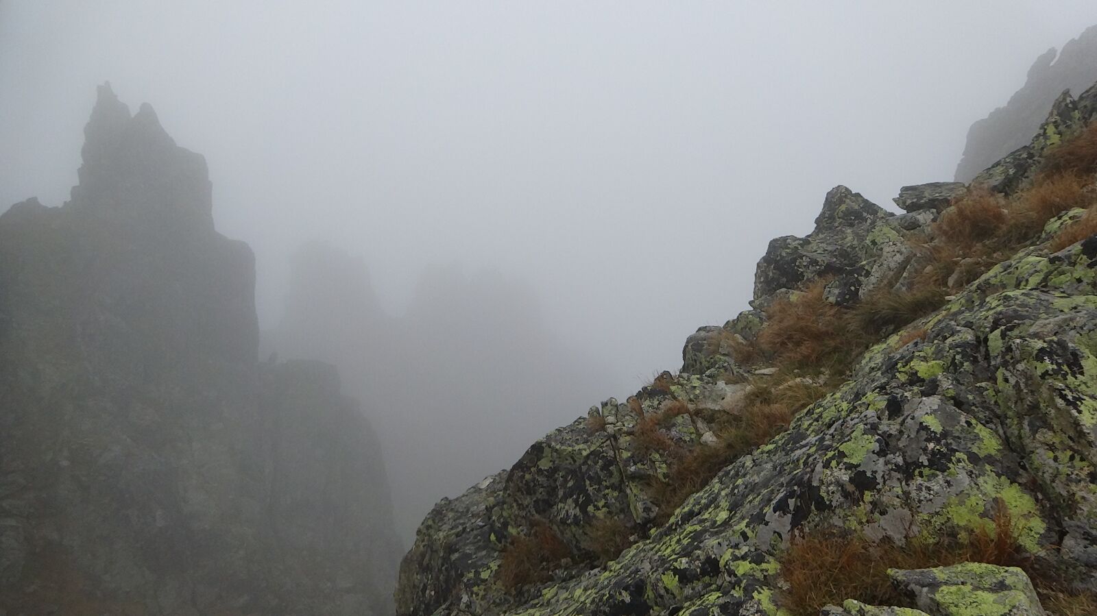Sony Cyber-shot DSC-WX300 sample photo. Tatry, the fog, mountains photography