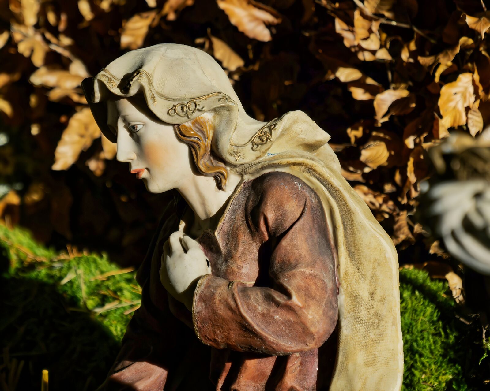Panasonic Lumix DC-G9 sample photo. Virgin mary, virgin, nursery photography