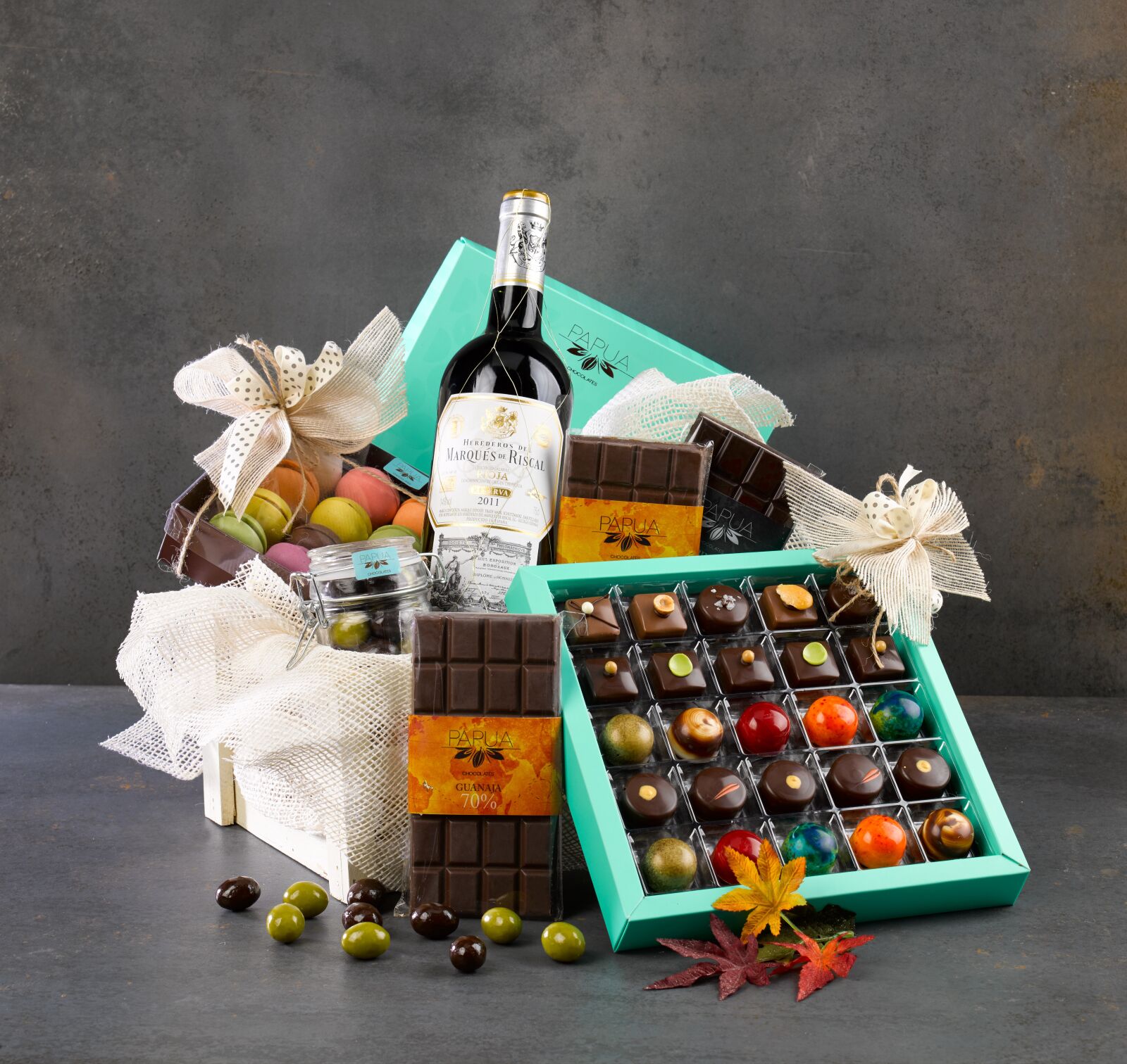 Leaf Credo 40 sample photo. Chocolate, christmas, basket of photography