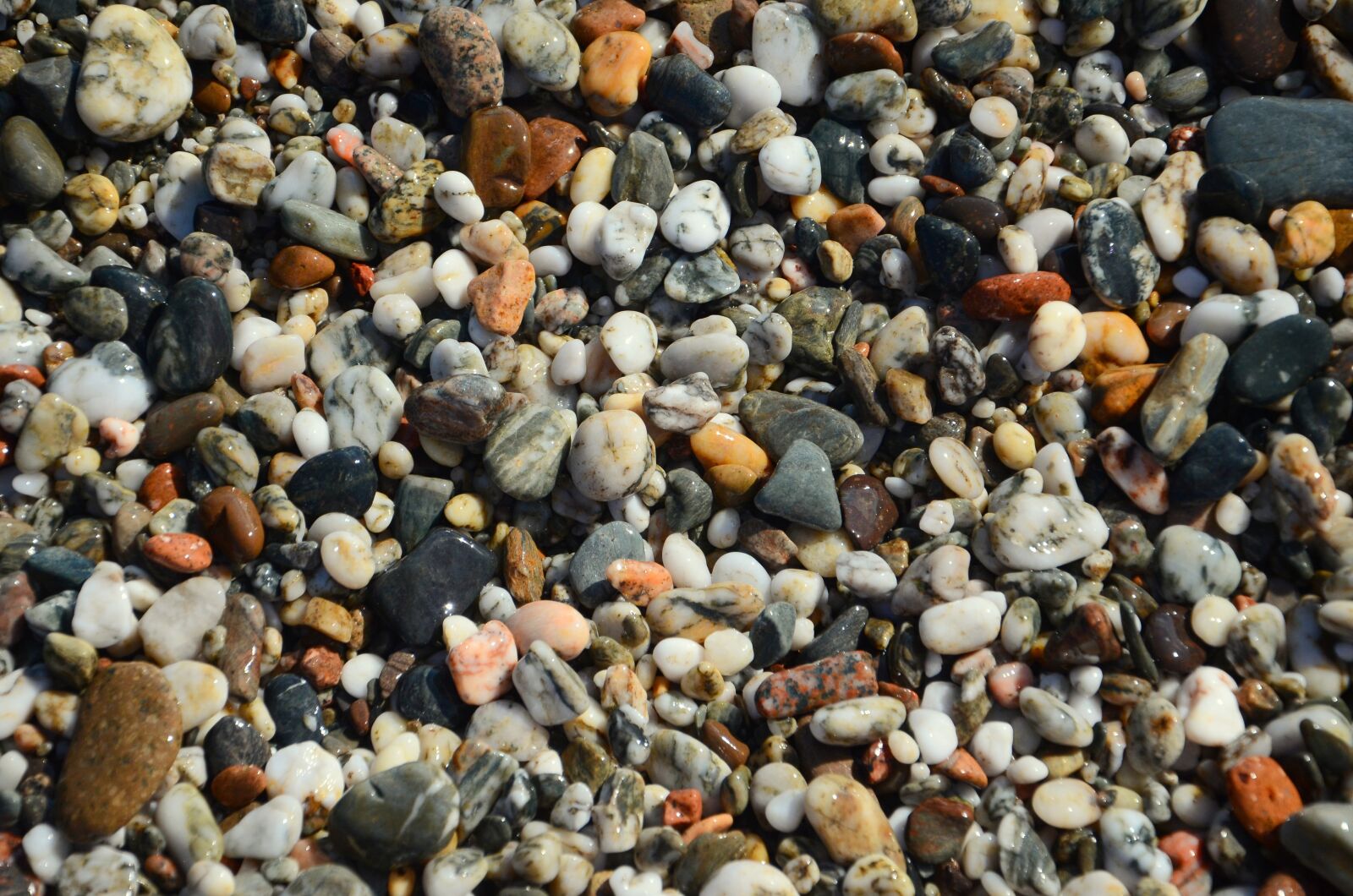 Nikon D7000 sample photo. Pebbles, the background, texture photography