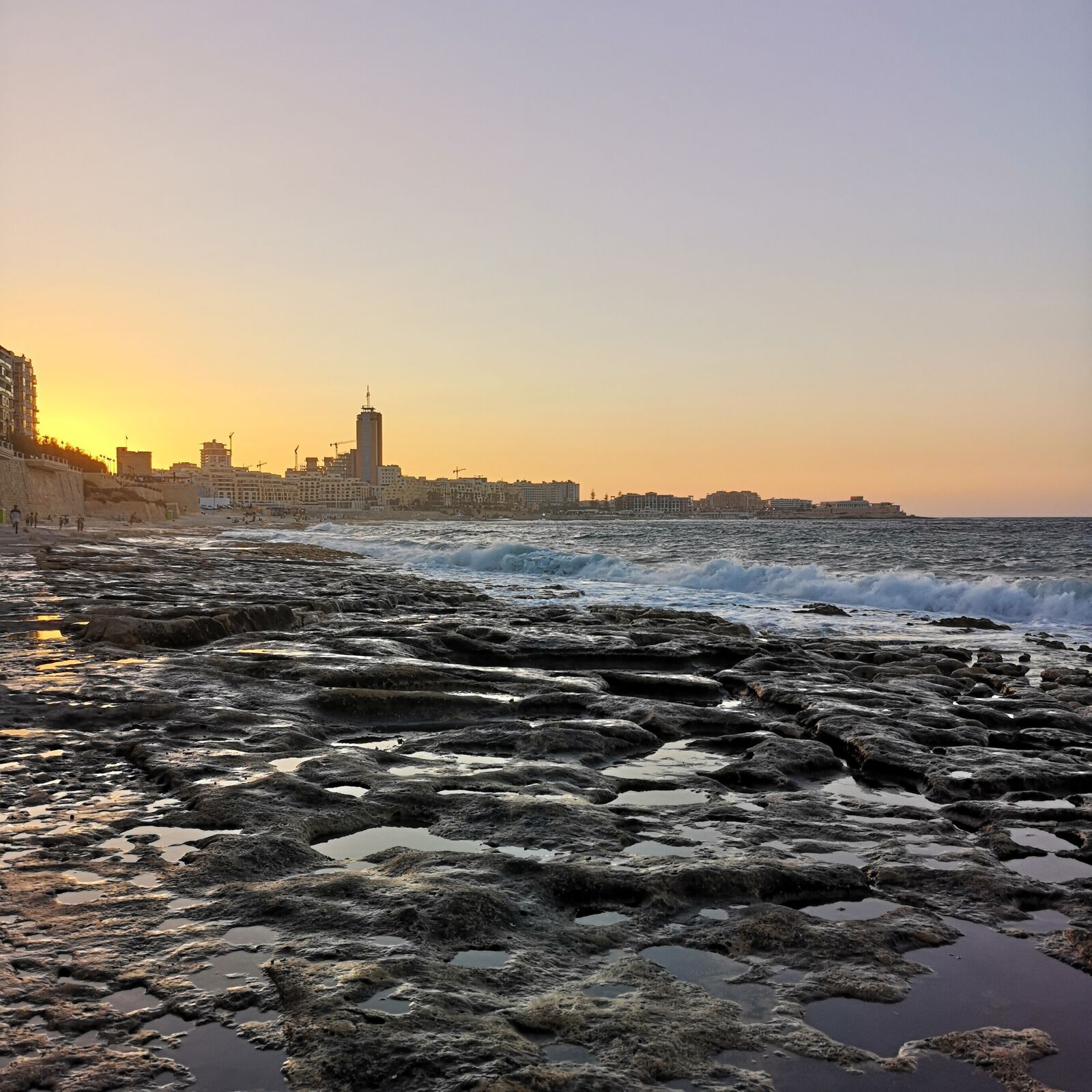 HUAWEI CLT-L29 sample photo. Malta, sliema, sunset photography