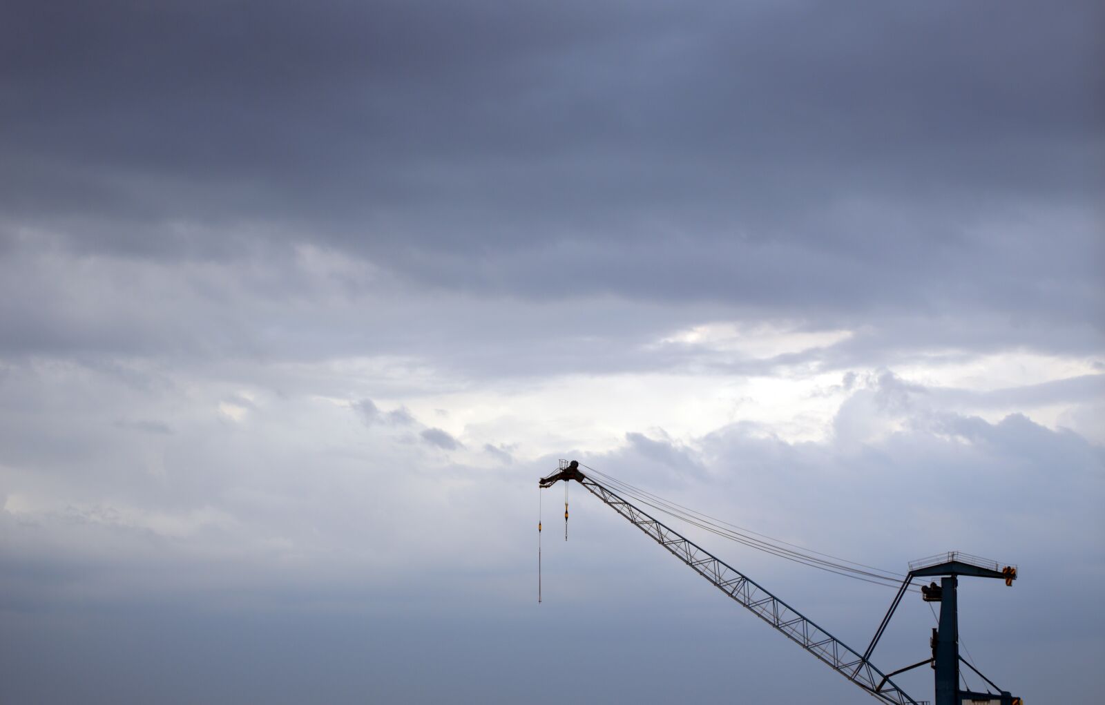 Nikon D3200 sample photo. Crane, industry, port photography