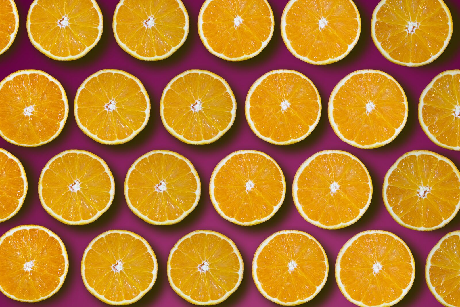 Canon EOS 1300D (EOS Rebel T6 / EOS Kiss X80) sample photo. Oranges, cut in half photography