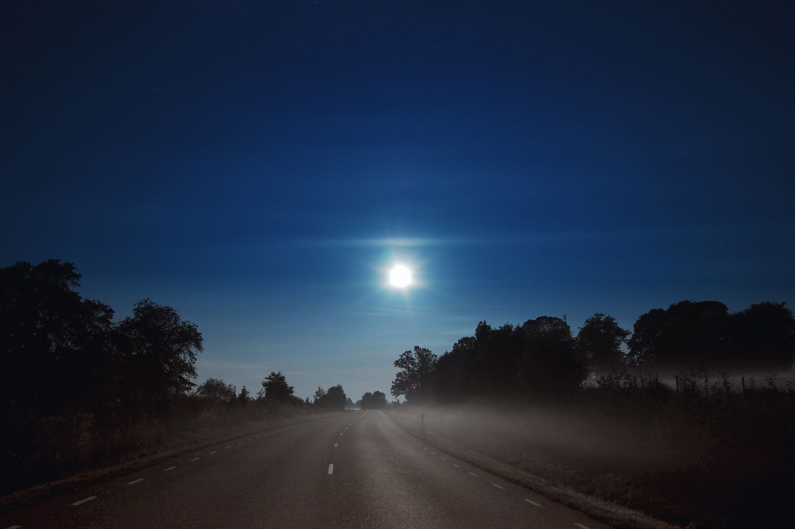 Nikon D40 sample photo. Full moon, cloud, himmel photography