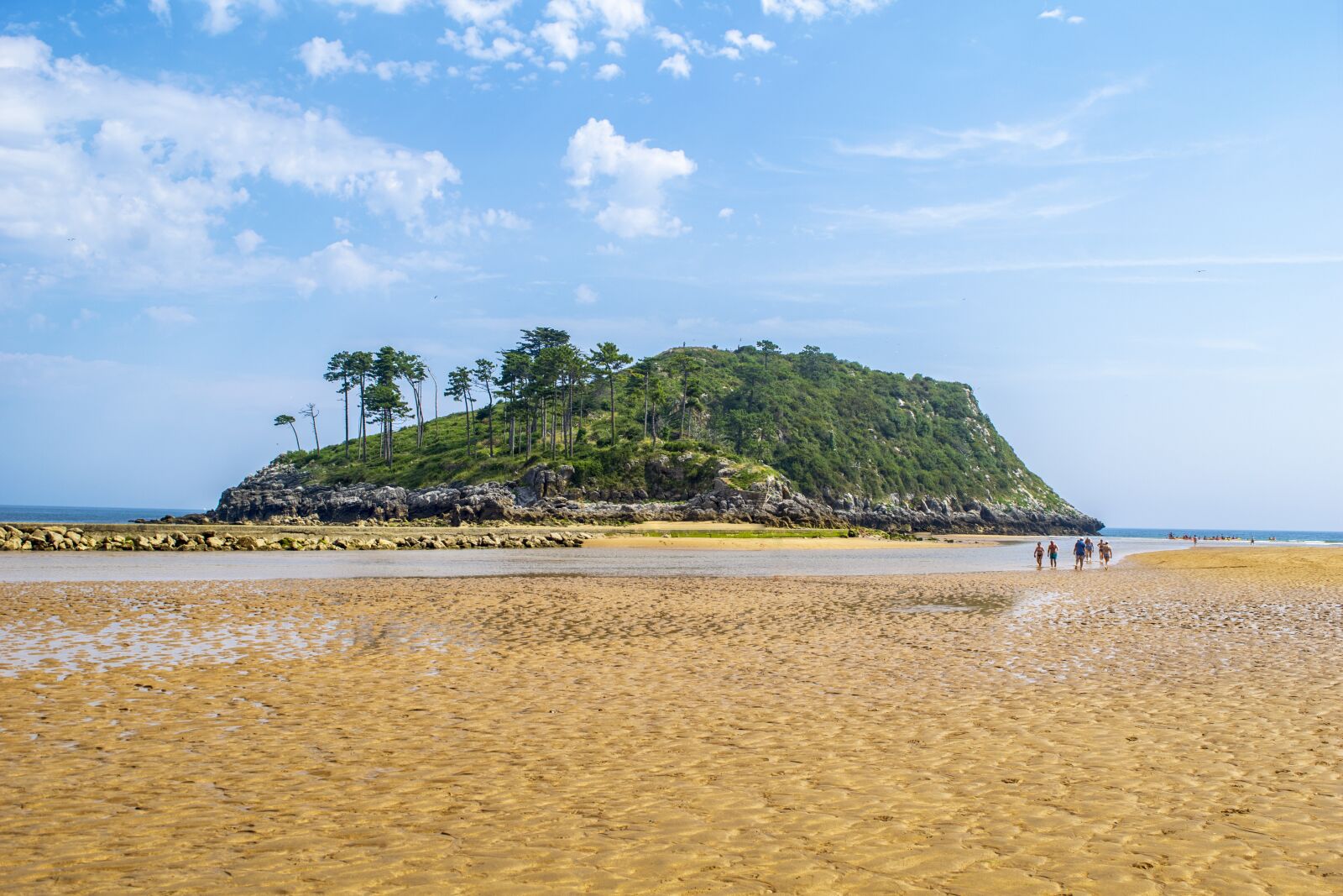 Nikon D3300 sample photo. Landscape, island, low tide photography