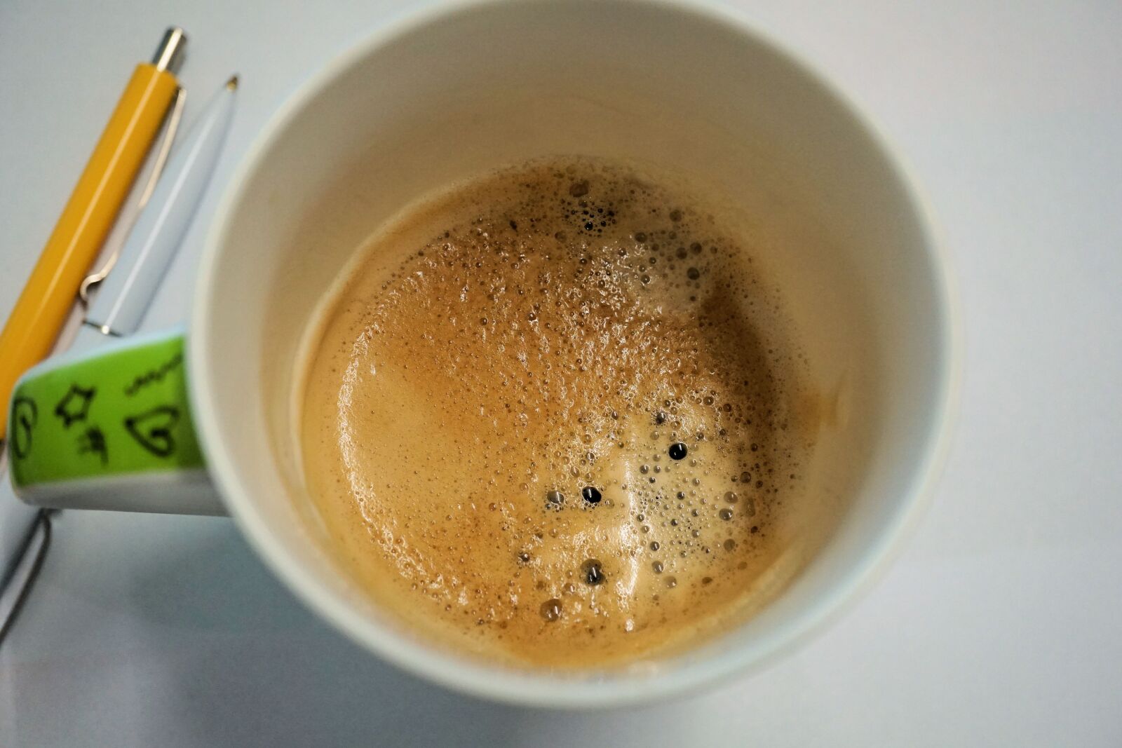 Sony E 30mm F3.5 Macro sample photo. Cup, coffee, espresso photography