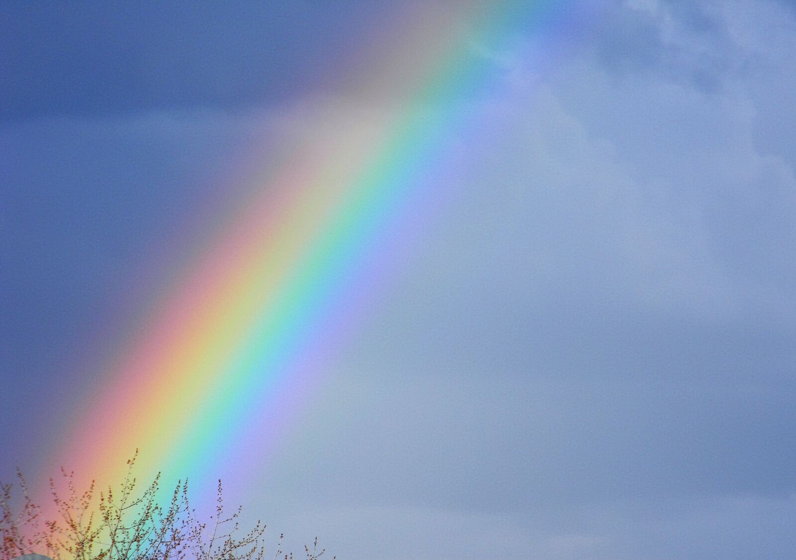 Nikon COOLPIX L105 sample photo. Rainbow, color, sky photography