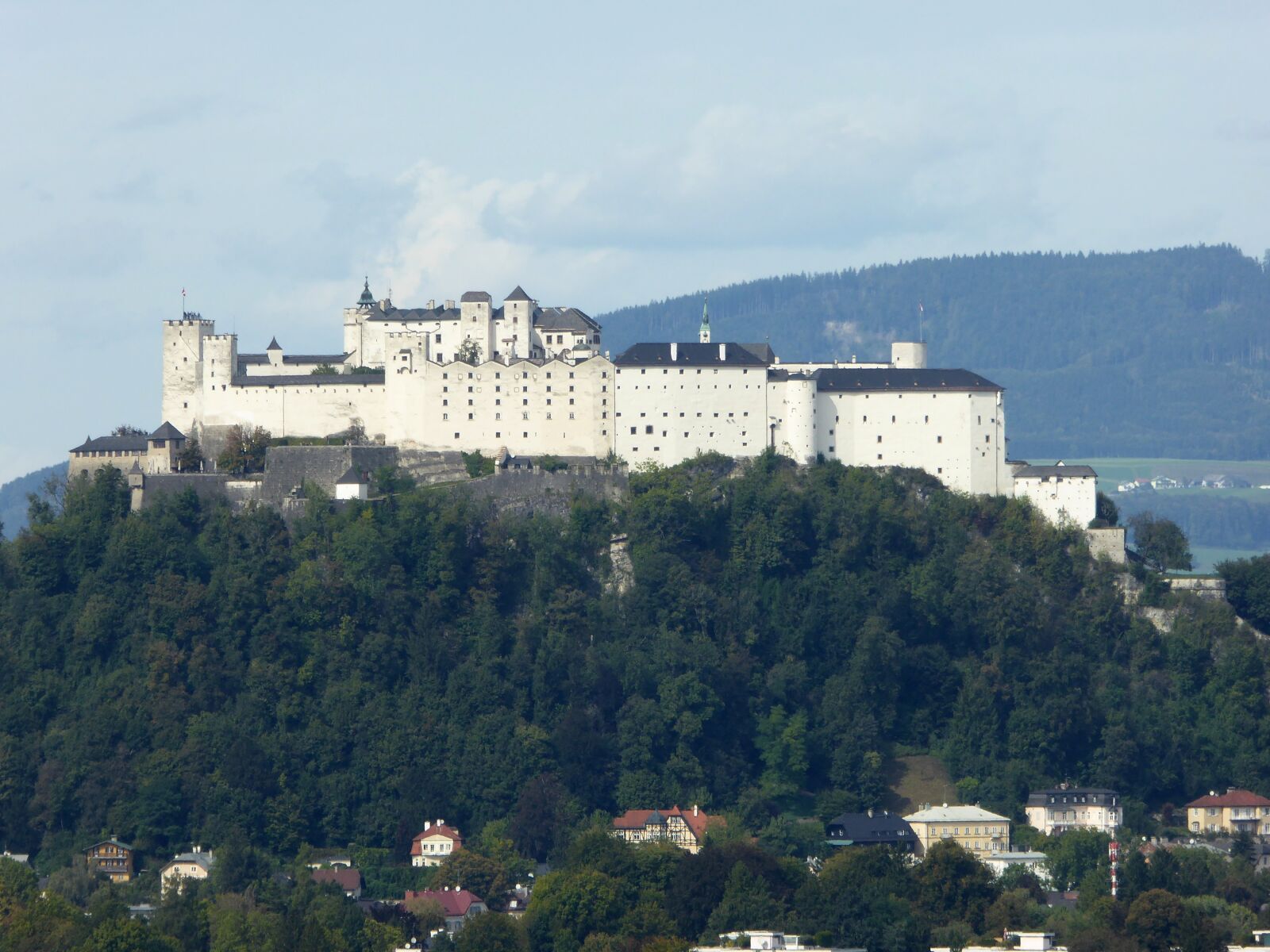 Panasonic DMC-TZ61 sample photo. Fortress, hohensalzburg fortress, salzburg photography