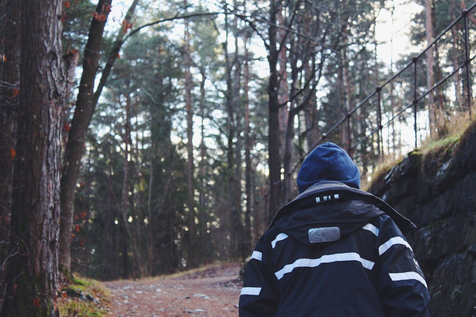 Canon EOS 100D (EOS Rebel SL1 / EOS Kiss X7) sample photo. Woods, forest, people photography