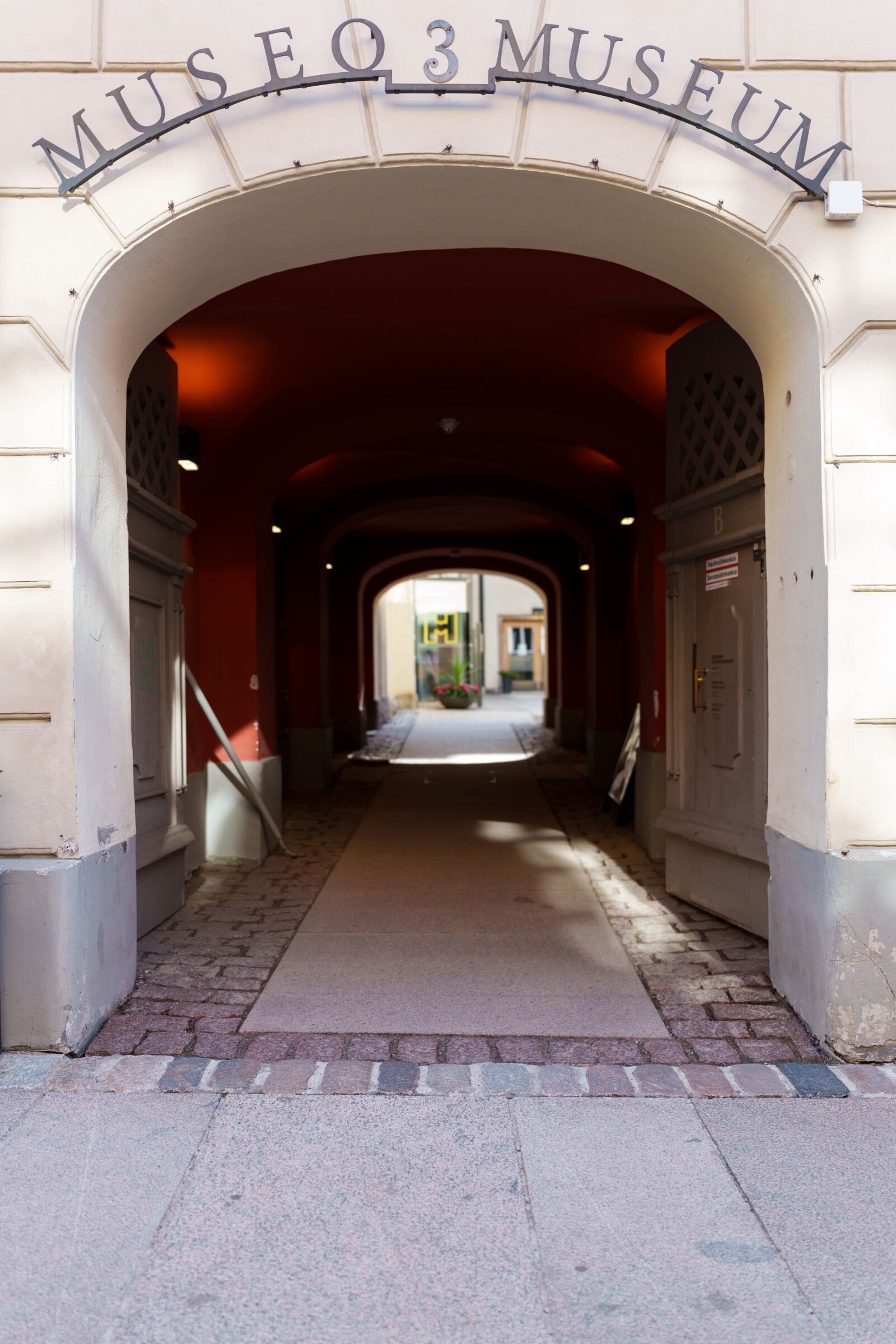Sony a7R V sample photo. Pathway to museum photography