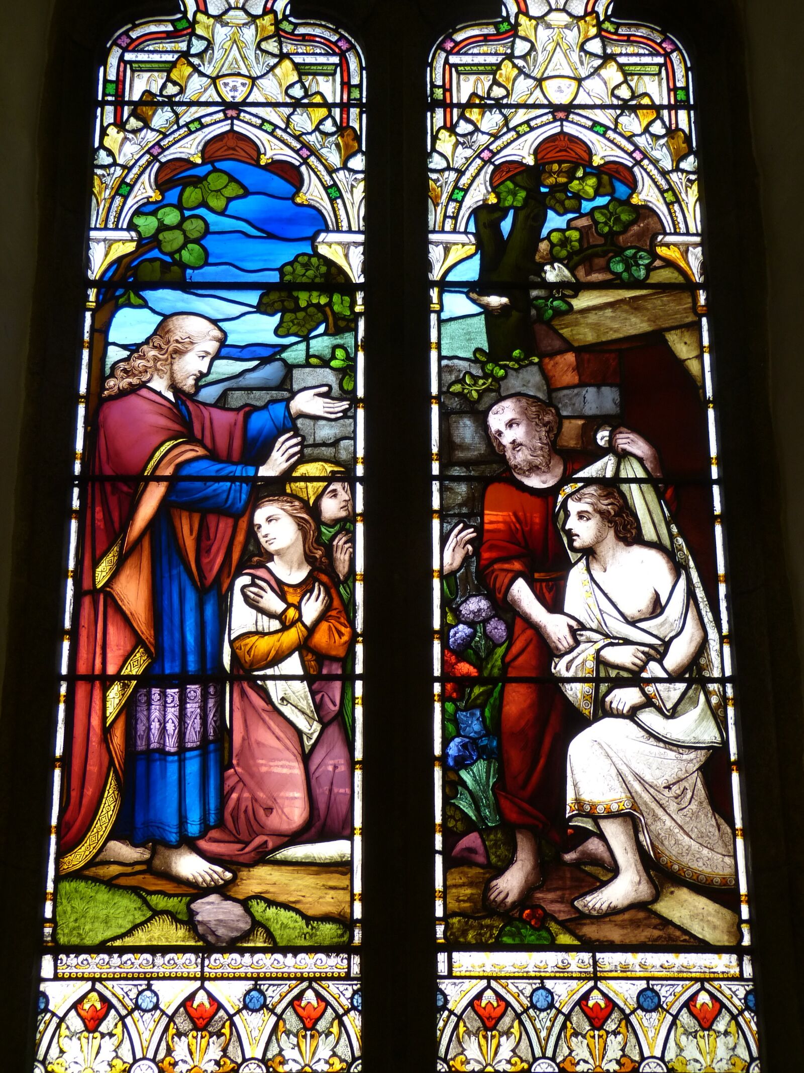 Panasonic Lumix DMC-FZ150 sample photo. Window, church window, church photography