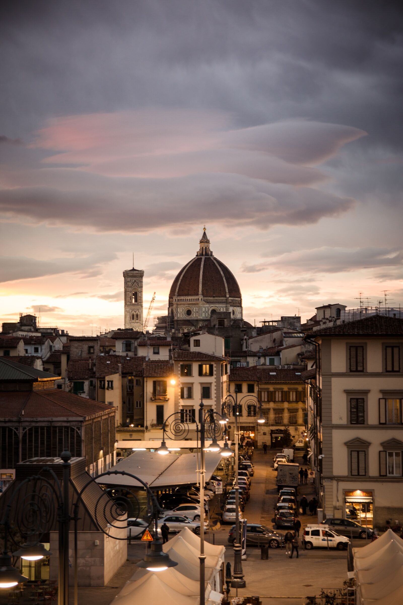 Canon EOS 70D sample photo. Florence, evening, city photography