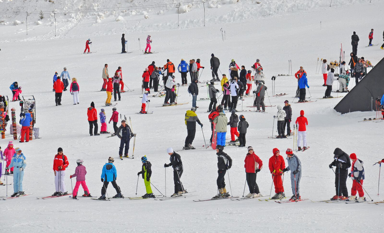 Nikon D90 sample photo. Snow, people, outdoor photography