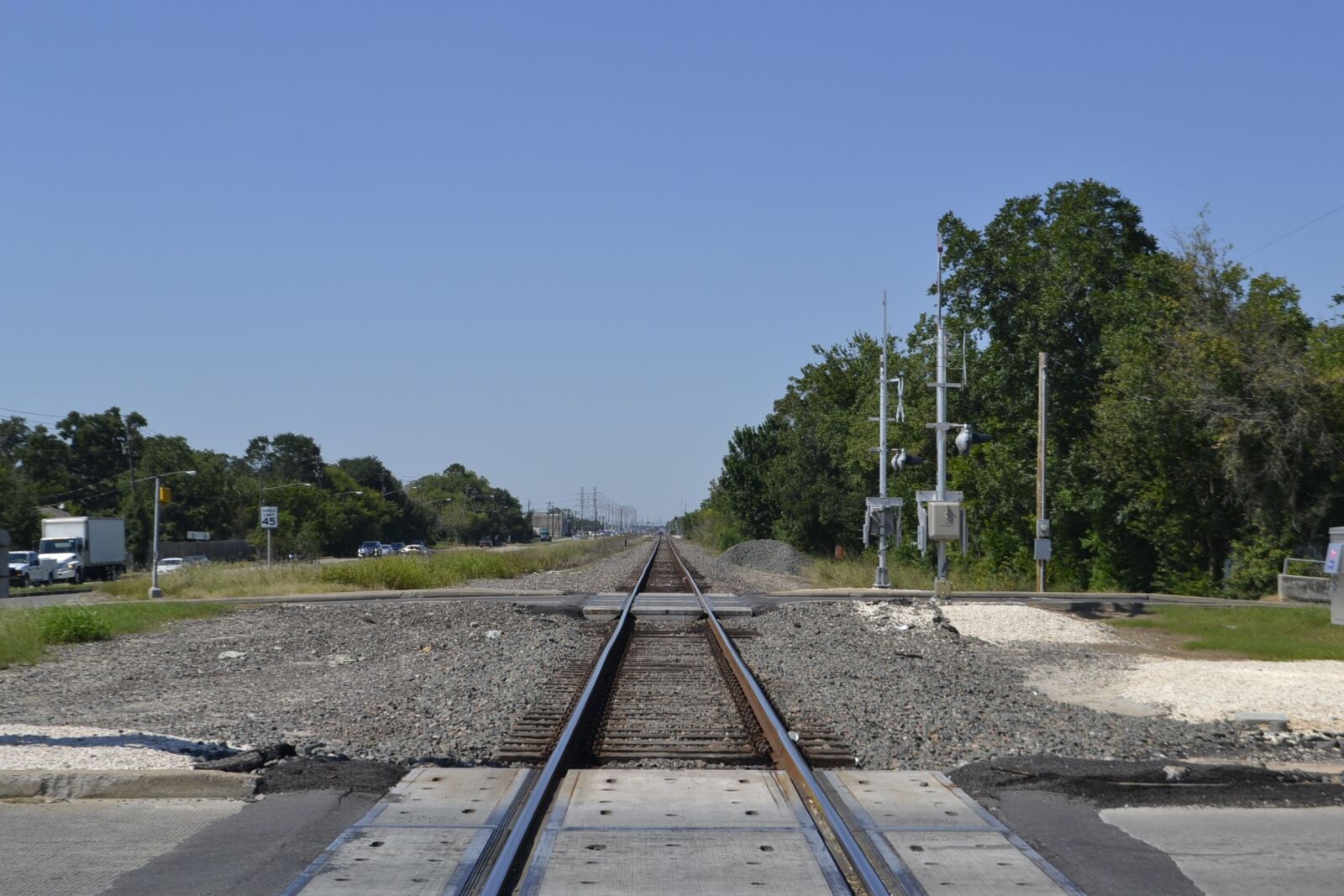 Nikon D3100 sample photo. Houston texas rail road photography