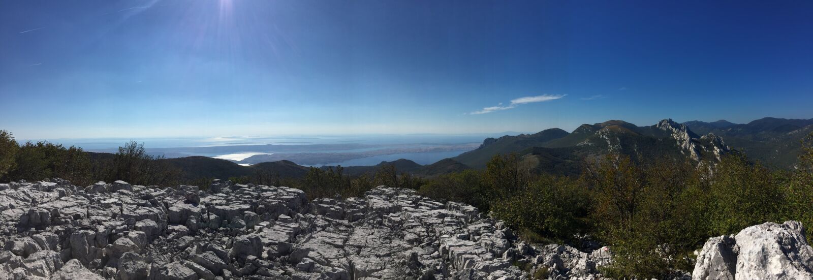 iPhone 6 back camera 4.15mm f/2.2 sample photo. Croatia, eyesight, hiking, sea photography