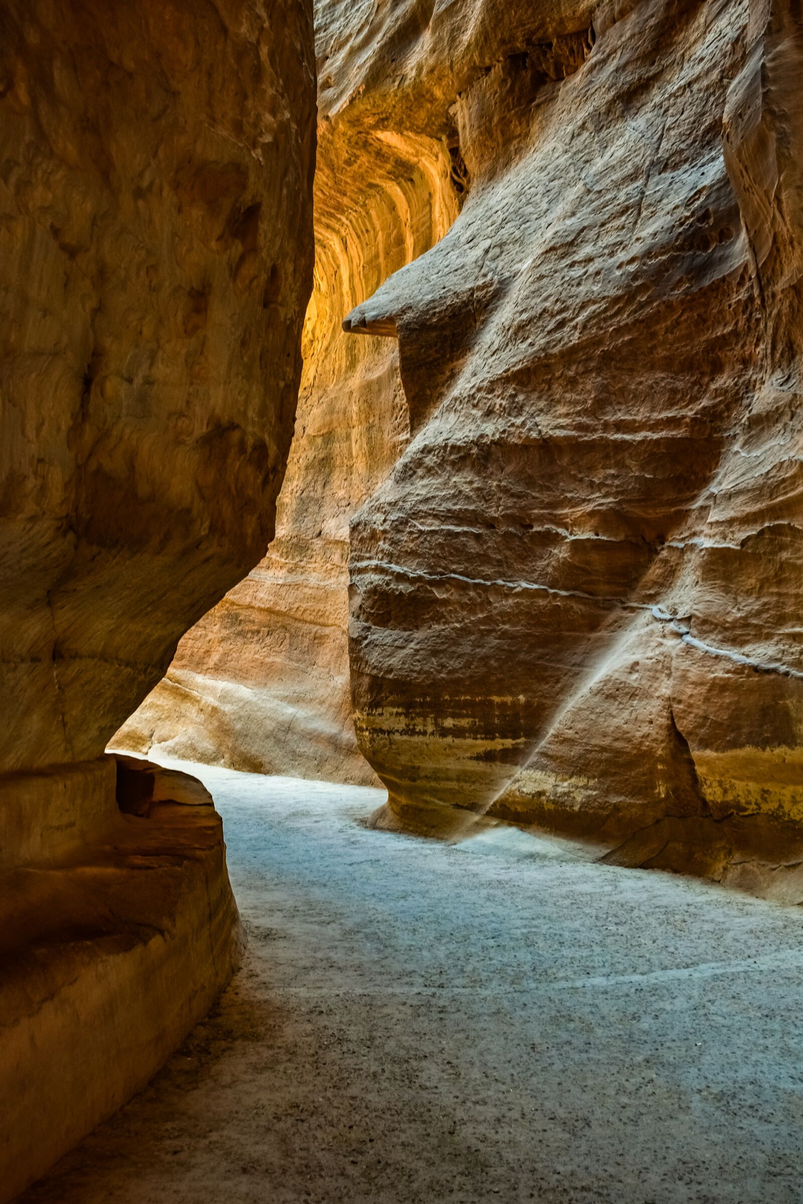 Nikon D3300 sample photo. Al siq canyon, canyon photography