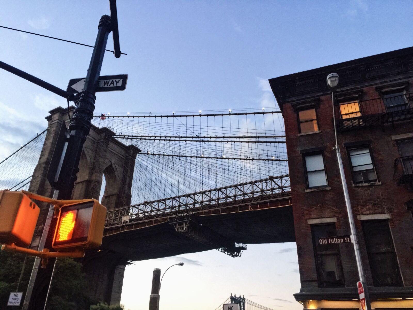 iPhone 6 Plus back camera 4.15mm f/2.2 sample photo. Bridge, brooklyn, williamsburg photography