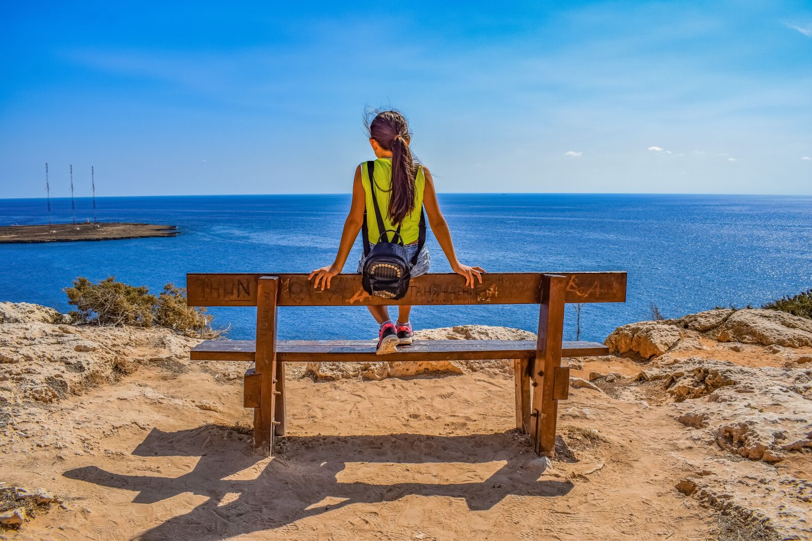 Nikon D3300 sample photo. Girl, gazing, sea photography