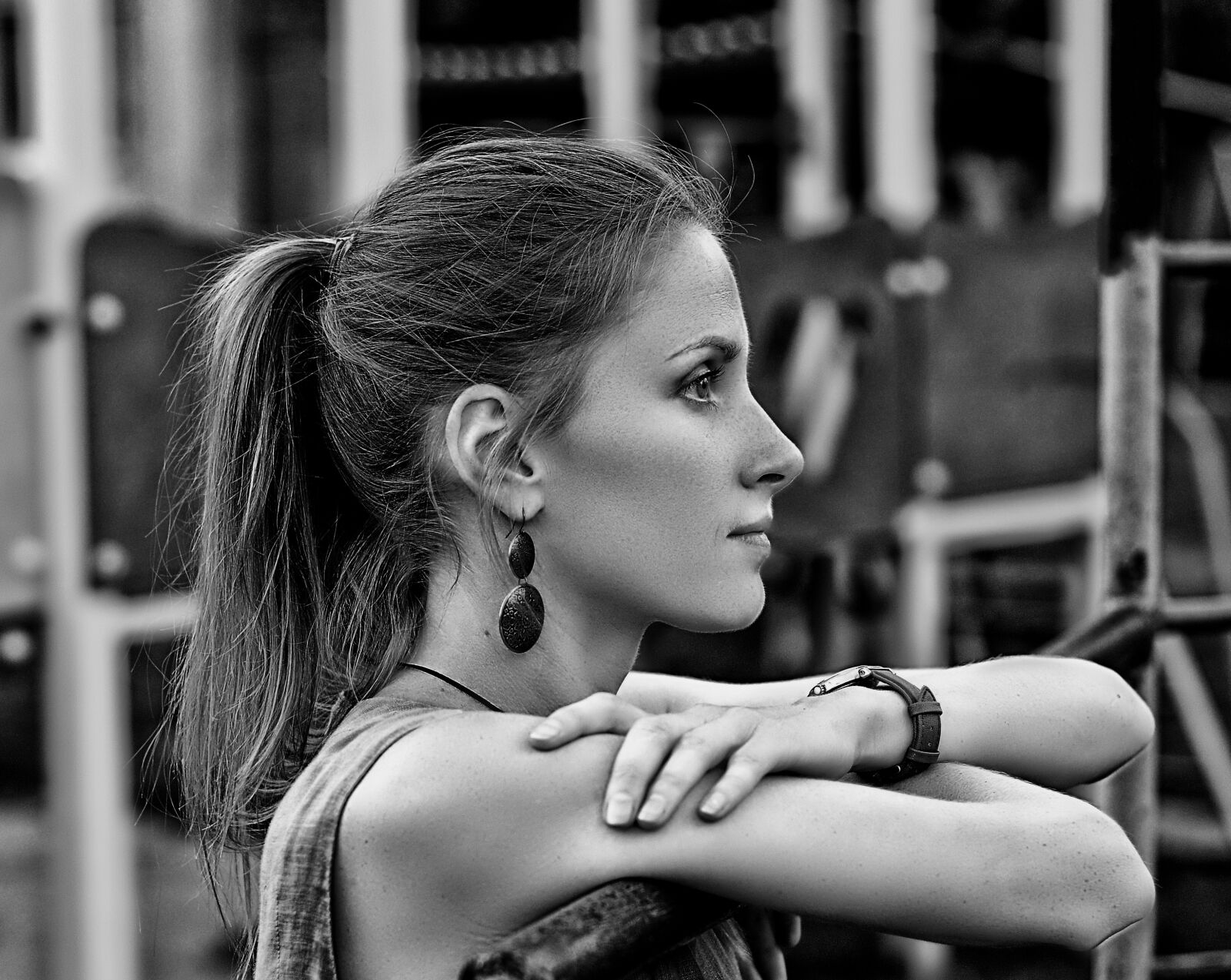Nikon D7000 sample photo. Profile, girl, woman photography