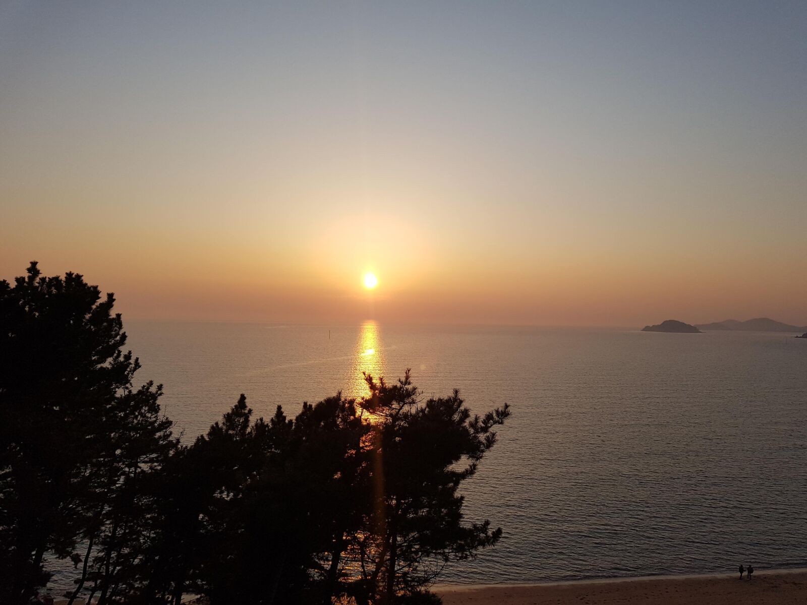 Samsung Galaxy S7 sample photo. Sunset, cafe, incheon photography