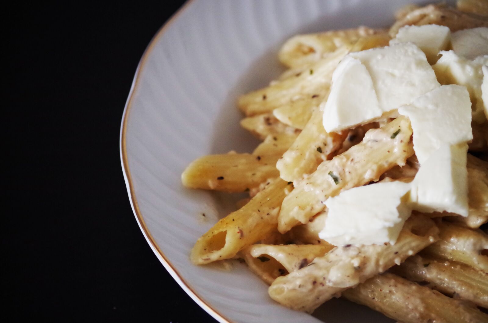 Pentax K-500 sample photo. Pasta, meal, lunch photography