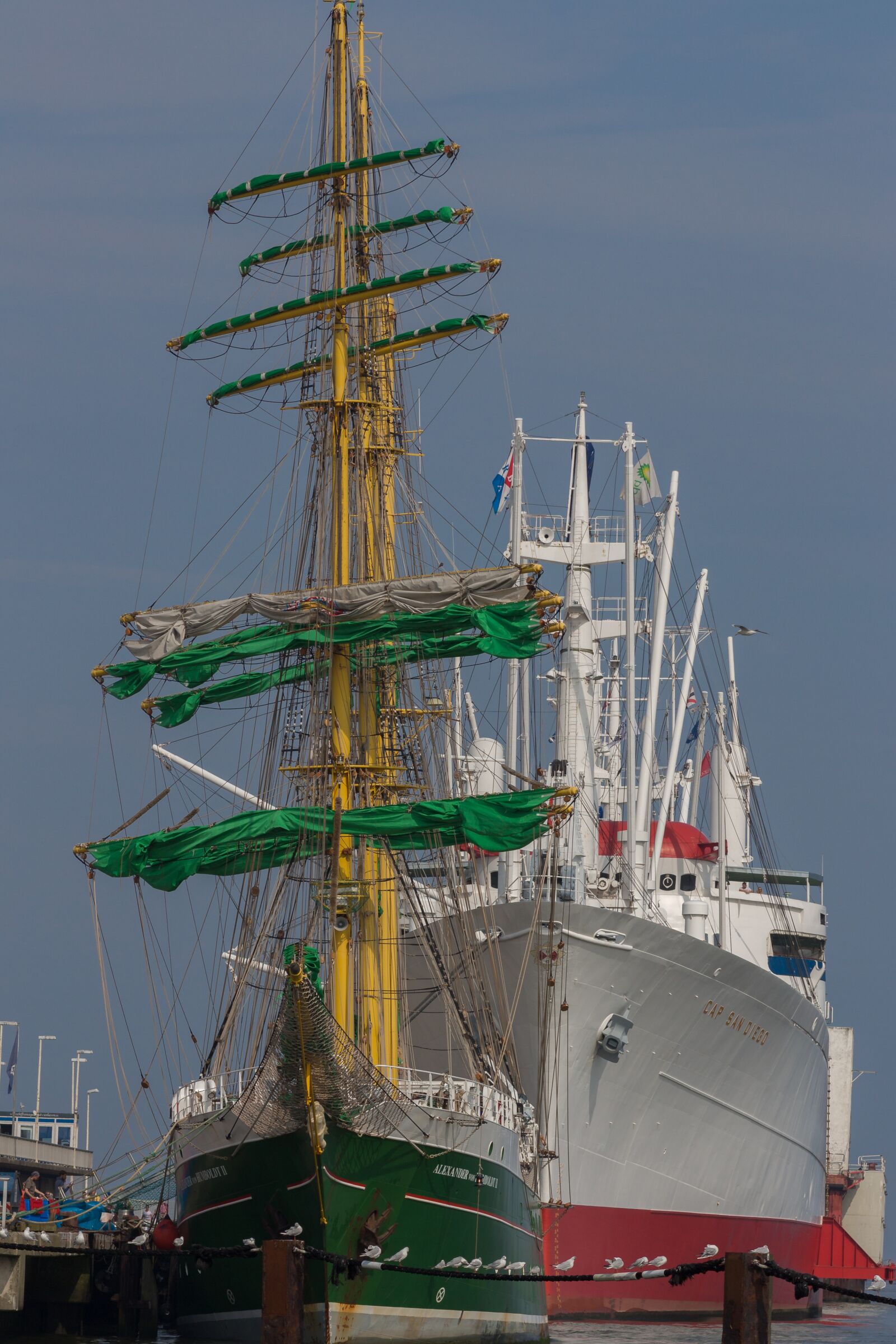 Canon EF75-300mm f/4-5.6 sample photo. Ship, waters, nautical photography