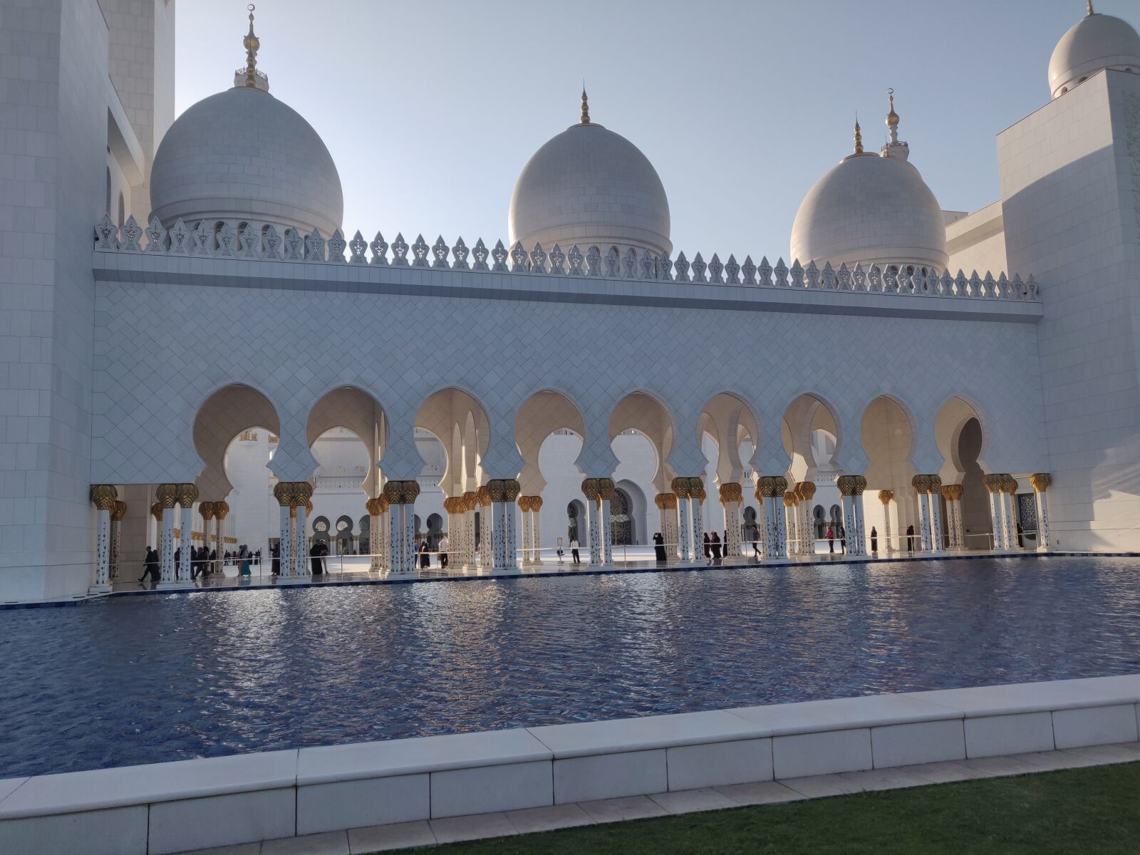 OnePlus A6000 sample photo. Grand mosque, abu dhabi photography